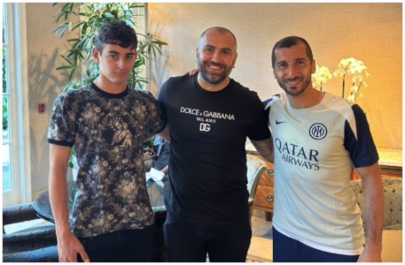 Յուրա Մովսիսյանն ու Հենրիխ Մխիթարյանը հանդիպել են Լոս Անջելեսում